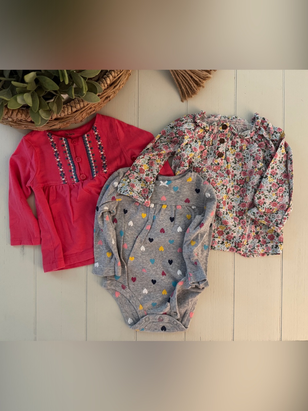 Baby Girls Mixed Tops Set